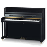 Kawai K-18 AT Upright Piano Silent system - Black (Renewed)